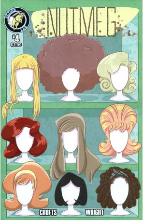 Nutmeg 4 published by Action Lab with cover art by Jackie Crofts