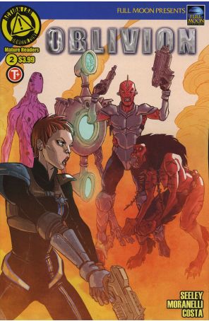 Oblivion (Full Moon Presents) 2A published by Action Lab with cover art by Romina Moranelli