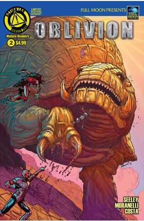 Oblivion (Full Moon Presents) 2C published by Action Lab with cover art by Ryan Browne