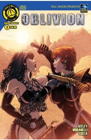 Oblivion (Full Moon Presents) 2F published by Action Lab with cover art by Andrew Mangum