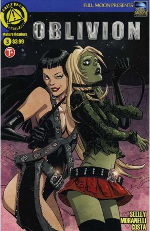Oblivion (Full Moon Presents) 3A published by Action Lab with cover art by Romina Moranelli