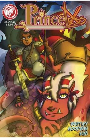 Princeless 2 published by Action Lab with cover art by M. Goodwin