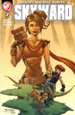 Skyward 2A published by Action Lab with cover art by Jeremy Dale