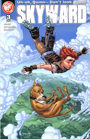 Skyward 3A published by Action Lab with cover art by Jeremy Dale