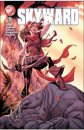 Skyward 5B published by Action Lab with cover art by Khary Randolph