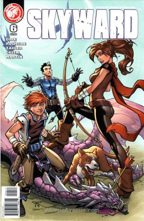 Skyward 6B published by Action Lab with cover art by Randy Green