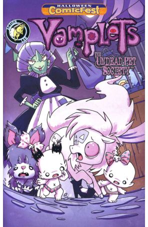 Vamplets: The Undead Pet Society Holiday Special 2018 published by Action Lab