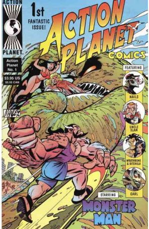 Action Planet Comics 1 published by Action Planet with cover art by Mike Manley