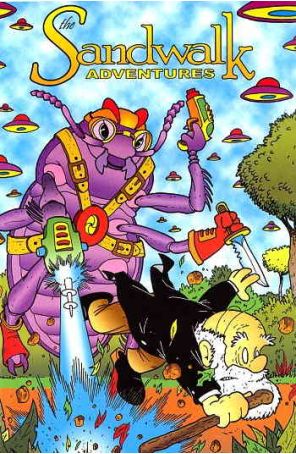 The Sandwalk Adventures 3 published by Active Synapse with cover art by Jay Hosler