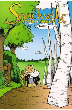 The Sandwalk Adventures TPB 1 published by Active Synapse with cover art by Jay Hosler