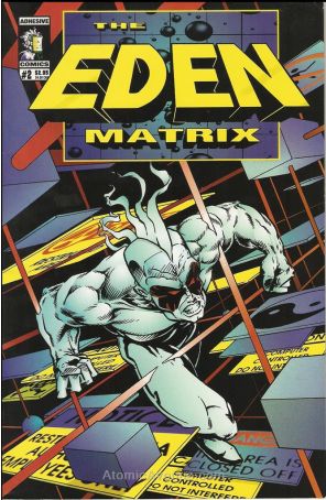 The Eden Matrix 2A published by Adhesive with cover art by Ashley Underwood