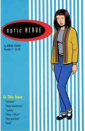 Optic Nerve (Adrian Tomine) 7 published by Adrian Tomine with cover art by Adrian Tomine