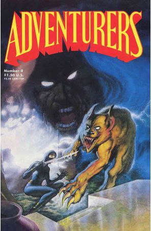 Adventurers (Book 1) 0 published by Adventure with cover art by Peter Hsu