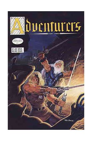 Adventurers (Book 1) 1 published by Adventure with cover art by Peter Hsu