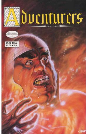 Adventurers (Book 1) 4 published by Adventure with cover art by Peter Hsu