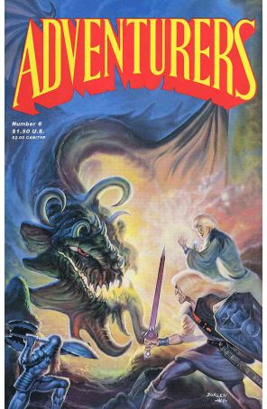 Adventurers (Book 1) 6 published by Adventure with cover art by Peter Hsu