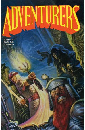 Adventurers (Book 1) 7 published by Adventure with cover art by Peter Hsu