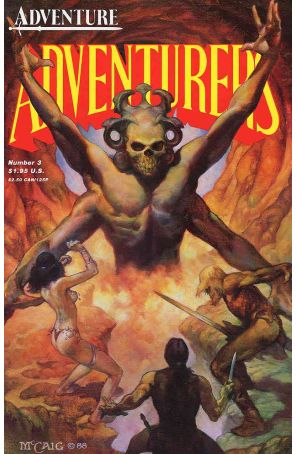 Adventurers (Book 2) 3 published by Adventure with cover art by Iain McCaig