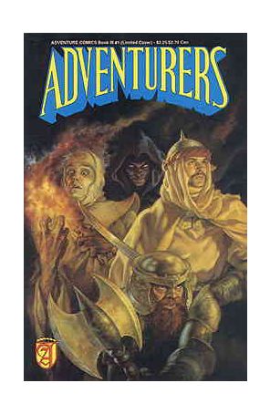 Adventurers (Book 3) 1LE published by Adventure with cover art by Mitch Foust