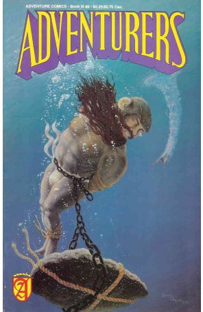 Adventurers (Book 3) 2 published by Adventure with cover art by David Porch