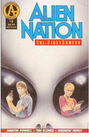 Alien Nation: The Firstcomers 2 published by Adventure with cover art by Terry Pavlet