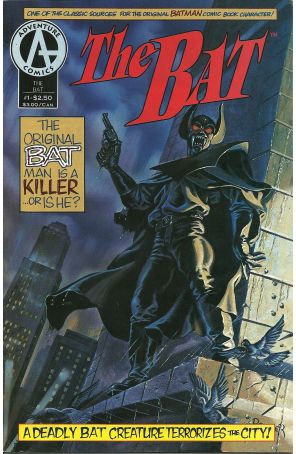 Bat (Mary Roberts Rinehart's) 1 published by Adventure with cover art by Jeff Remmer