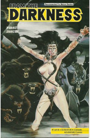 From the Darkness 1 published by Adventure with cover art by Jim Balent