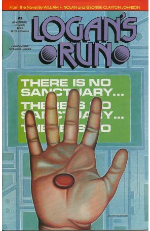 Logan's Run (Adventure) 3 published by Adventure with cover art by Jeff Starling