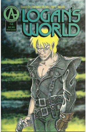 Logan's World 4 published by Adventure with cover art by Barry Blair