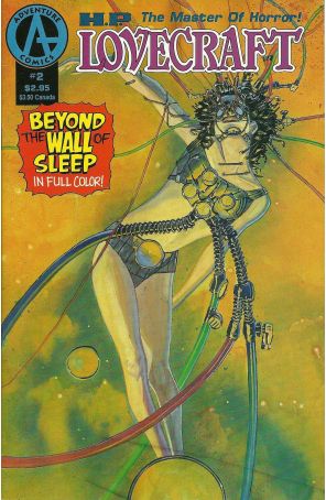 Lovecraft 2 published by Adventure with cover art by Octavio Cariello