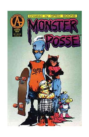 Monster Posse 2 published by Adventure with cover art by Greg Boone