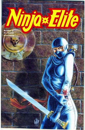 Ninja Elite 3 published by Adventure with cover art by Dan Steffan