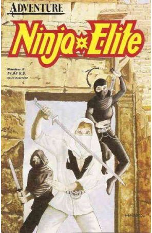 Ninja Elite 6 published by Adventure with cover art by Lurene Haines