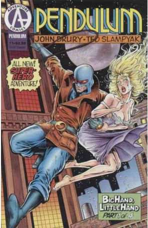Pendulum 1 published by Adventure with cover art by Steven Butler and Ken Branch