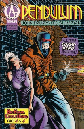 Pendulum 4 published by Adventure with cover art by John Drury