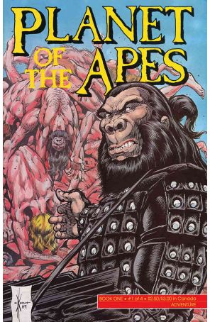 Planet of the Apes (2nd series) 1 published by Adventure with cover art by Dale Keown