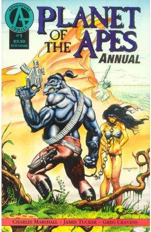 Planet of the Apes (2nd series) Annual 1 published by Adventure