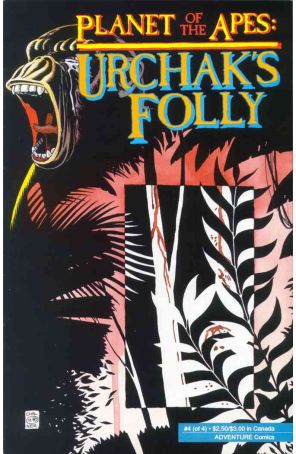 Planet of the Apes: Urchak's Folly 4 published by Adventure with cover art by Gary Chaloner