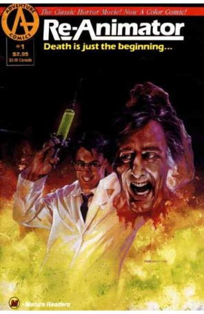 Re-Animator in Full Color 1 published by Adventure with cover art by Dave Dorman