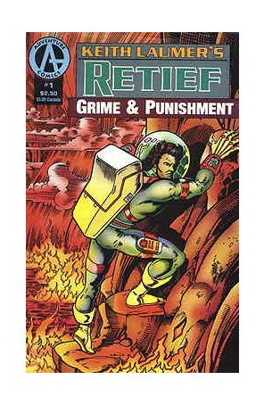 Retief: Grime and Punishment 1 published by Adventure with cover art by Darren Goodhart