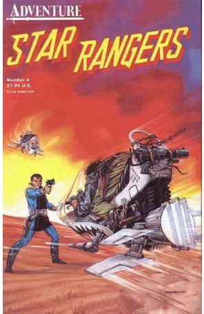 Star Rangers 4 published by Adventure with cover art by Dave Dorman
