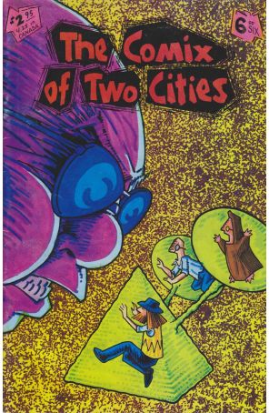 The Comix of Two Cities 6 published by Aeon with cover art by Matt Howarth