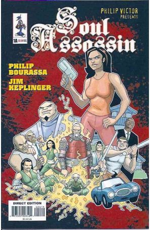 Soul Assassin 1A published by Aerosol with cover art by Philip Bourassa