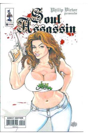 Soul Assassin 1B published by Aerosol with cover art by Devon Massey