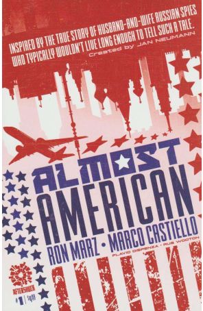 Almost American 1 published by AfterShock with cover art by Rus Wooton