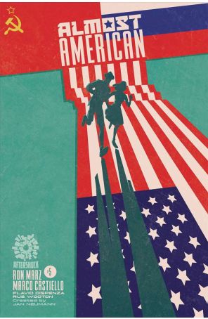 Almost American 5 published by AfterShock with cover art by Rus Wooton