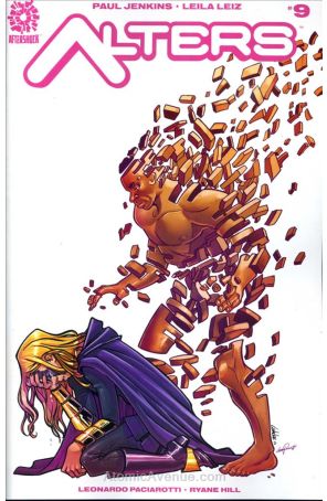 Alters 9 published by AfterShock with cover art by Leila Leiz