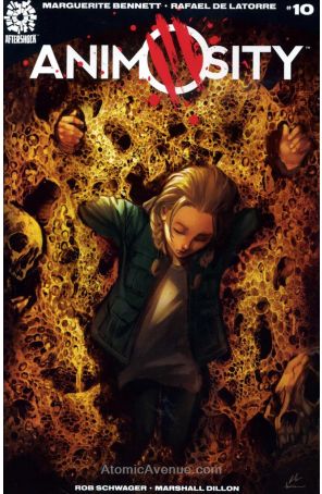 Animosity 10 published by AfterShock with cover art by Rafael De Latorre