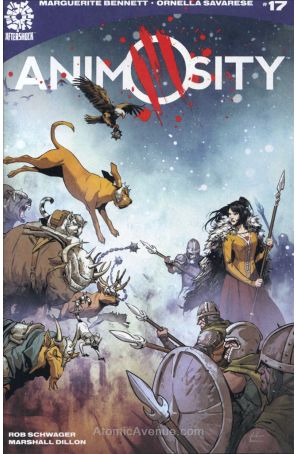 Animosity 17 published by AfterShock with cover art by Rafael De Latorre
