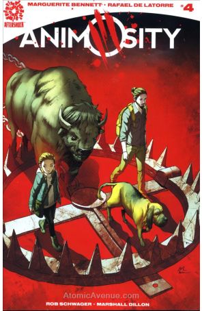 Animosity 4 published by AfterShock with cover art by Rafael De Latorre